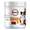 Stratford Pharmaceuticals EZ Chew Omega 3 Fatty Acid Myk Chew Max styrke - Hund Omega 3 Supplement - Mykt Chew behandler med fiskeolje for hunder - store og gigantiske hunder - 90 myk Chews