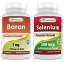 Bor 5 mg & selen 200 mikrog