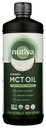 Nutiva Organic MCT Olje, ikke-flavorert, 32 Oz, USDA Organic, Non-GMO, Ikke-BPA, Hele 30 Godkjent, Vegan, Glutenfri & Keto, 14g MCT per servering og nøytral Flavor for energiøkning til kaffe, rister og salater