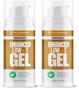 Forbedret Formula – Lav T-støtte Gel – T Booster for menn – Muskelgjenvinning, energiforsterkning, sunn aldring – nå med vitaminer D3, K2, B6 og L-Arginin