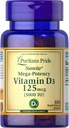 Puritans stolthet vitamin D3, 5000 IE, 100 greve