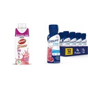 Boost Breeze Klar ernæringsdrikk, 9g Protein, 250 Næringsmiddel-Rich Kalorier, Wild Berry, 8 floz & sikre flytende ren ernæringsdrikk, 0g fett, 8g protein, Blåbær Pomegranat, 10 Fl Oz
