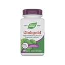 Naturens måte Ginkgold Advanced Ginkgo Extract, støtter minne, fokus & kognitiv funksjon*, Ginkgo Biloba Extract, 150 tabletter (pakker mai Vary)