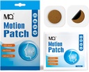 MQ Motion Sykhet Patch,40 greve,Non Drowsy Sea Sykhet Patches bak øret for Cruiseskip reise, vanntett bil syk lapper raskt fungerende og lenge siste 72H