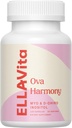 Ova Harmony - Myo & D Chiro Inositol Capsule - 40:1 Ratio - Ovarian funksjonsstøtte - Hormonal Balance - 120 Inositol Supplement Kapsler