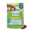 VetIQ Probiotic Supplement for hunder, Digestiv støtte for hunder, Nourishes Gut Bakterier og støtter Bowell funksjon, Hickory Røyk Flavor, laget i USA, 60 greve