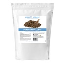 Smart & enkel Psyllium Pellets for hester ® Psyllium Husk Fiber Supplement for Equine Digestive Wellness Support ® Apple-Banana Flavored ® 8 Månedlige Purges ® 17,5 lb Bag