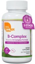 Zahler B-Complex vitaminer for kvinner og menn - Vitamin B kompleks - B vitaminer kompleks med B1 B2 B3 B5 B6 B7 B9 B12 - Avansert 2-Stage leveringssystem - Glutenfri Kosher Ikke-GMO VIT B (120 tabletter)