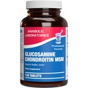 Høy absorpsjon Glukosamine Chondroitin MSM - klinisk formel Bone Joint Tendon og Ligament Supplement med MSM Glukosamin Chondroitin - Ikke-GMO Glutenfri og laget i USA - 120 Services