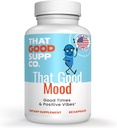 Den gode Supp Co - den gode Mood støtte supplement for kvinner og menn - Mood Booster, støtter med stress relief & kognitivt velvære - Vitamin B12, 5-HTP, Ashwagandha Root, GABA - laget i USA