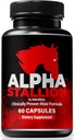 Alpha Stallion piller for menn, daglig ernæring formel for mannlig ytelse og tillit, alle naturlige Alpha Stallion kapsler for å støtte generell helse, offisielle AlphaStallion anmeldelser (60 kapsler)