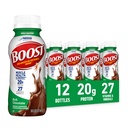 Boost høy protein Klar til å drikke balansert ernæringsmessig drikk, rik sjokolade, 8 FL OZ (pakke med 12)