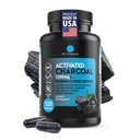Dr. Robaina Aktivert Charcoal Capsules 1200 mg – Coconut-Shell Carbon for Gass & Bloating Relief, Digestiv komfort og nestemorning Support – Vegan • Ikke-GMO – 100 greve, USA laget