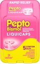 Pepto diarrea Antidiarreal Liquicaps - 24 ct