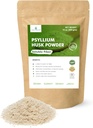 Kosmisk element 100% ren Psyllium Husk pulver Organic - Finely Ground Fiber Supplement for regelmessighet og keto | Psyllium Husk pulver for baking og Glutenfri brød – 16 oz