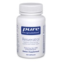 Ren innkapslinger Resveratrol - Cardiovaskulær, Cellular Helse & Minne Support* - 40 mg Trans-Resveratrol - Antioksidanter Supplement - Glutenfri og ikke-GMO - 120 kapsler