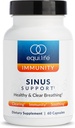 Equilife Sinus støtte Supplement med Berberine, NAC, Licorice Root og Antioksidant Rich Herbal blanding, Plant Basert Formel for sesongbalanse, Glutenfri, Soya og Dairy Gratis, 20 Serveringer