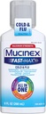Mucinex Fast-Max Maksimal styrke Alle-i-en kald & influensa, 9 oz flaske, for bruk på hodepiner, kroppssmerter, sure throats, feber, bryst kongessjon, Cough, Nasal / Sinus kongessjon og Sinus trykk