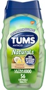 TUMS Naturals Chewable Ultra Styrke Antacid Chews for Heartburn Relief, Kokos Pineapple - 56 greve