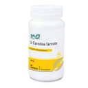 Klaire Labs SFI Helse L-karnitin Tartrat - 500 mg aminosyre, Stabilisert L-karnitin - Ingen syntetisk D-karnitin (60 kapsler)
