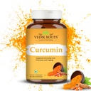 Curcumin Capsules - Antioksidant Egenskaper for felles komfort og anti-aldring | 60 Veg Kapsler (60)