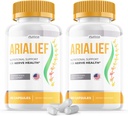 (2 Pack) Arialief Capsules Sciatica - Offisiell formel - Arialief Vitamin Supplement Avansert styrke Formula, Arialief Capsules Ernæringsstøtte Maksimum styrke samlet velvære (120 Kapsler)