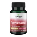 Swanson Resveratrol - høyere potens 250 Milligrams 30 kapsler(1 pakke)
