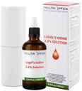 2,2 % Lugol's jodinløsning 3.4 Fl Oz  Pharmaceutical Farmasøytisk grad ingredienser | Lugol løsning laget med jodin og kalium jodid. Heiltropfen®