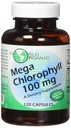World Organics 100 mg Mega Klorofyll, 120 greve