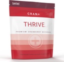 Le-Vel Thrive Cran+ | Herbal kosttilskudd pulver for urinveistrakt helse | med D-Mannose, Cranberry, Apple Cider Vinegar & Antioksidanter | 30 Packets