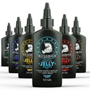 Bossman Jelly Beard Olje Variety Pack - Beard Grooming Care og Growth Kit - Alle 6 Beard Jelly olje Scents - laget i USA
