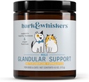 Dr. Mercola Bark & Whiskers Glandular Support - Støtter Endokrine og organ helse - Fryse-Dried Formula - Hormon-fri ingredienser - Mann - 75 Scoops (4 oz)