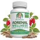Adrenal wellness Ashwagandha & mer - Organic Mind, Body Support av Dr. Danielle, 120 kapsler