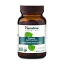 Himalaya Organic Gotu Kola, 45 dagers forsyning - Herbal Nootropic Supplement med Adaptogens for energi, fokus, minne og beroligende avslapning - Vegan, ikke-GMO, Glutenfri, 650 mg, 90 Caplets