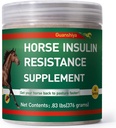 Insulinresistens Supplement for hester - Hest laminit behandling-Naturlig laminit herbal pulver for såre føtter og kronisk laminit, 0,83lb (40-dagers forsyning)