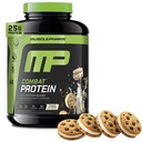MusclePharm Combat Protein pulver, cookies 'N' Cream Flavor, brensel Muskler for produktive Workouts, 5 Proteinkilder inkludert Whey Protein Isolate & Egg Albumin, Glutenfri, 4 lb, 52 Serveringer