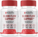 (2 Pack) Bloodcell Max - Bloodcell Max Capsules å opprettholde sunne nivåer, Bloodcell Max avansert formel for generell helse, BloodcellMax piller vurdering (120 kapsler)