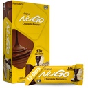 NuGo Protein Bar, Sjokolade Banan, 13g Protein, Glutenfri, 15 greve