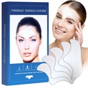 Forehead Wrinkle Patches 12Pcs - Facial Wrinkle Patches for Anti-Wrinkles, Anti-Wrinkle med Aloe Collage & vitamin E, Forehead Wrinkles behandling for kvinner