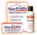 Mitte behandling Lotion & Soap by Mite-B-Gone |Naturlig relief for Acne, Bug Bites, Hud Rødhet & Kløe, Discomfort & Rosacea | trygt for barn og voksne