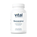 Vital næringsstoffer Resveratrol | Ultra høy potens antioksidant | Trans Resveratrol for kardiovaskulær og celle helse støtte * | Vegan Supplement | Gluten, Dairy og Soya Gratis | Ikke-GMO | 60 Kapsler