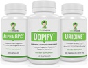 Dopamin støtte Supplement Parret med Alpha GPC og Uridin - Neuro Boost Duo