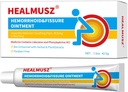 HEALMUSZ Hurtig relief hemorroide krem med 4% Lidocain krem og 0,25% Phenylephrine HCI for raskvirkende lindring av smerte, hevelse, nedkjøling og kløe (1,5 oz)