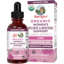 MaryRuth Organics USDA organiske kvinners velvære flytende herbal kosttilskudd | Inkluderer Stinging Nettle, bringebær leaf, eleuthero rot, Chaste tre Berry | Menstruell støtte | Ikke-GMO, Vegan