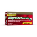 GoodSense Migraine Relief Geltabs, Acetaminophen, Aspirin (NSAID) og Koffein, 80 greve