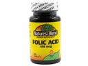 Naturens blanding folsyre 400 mcg 400 mcg 250 tabs