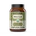 Komplett naturlige produkter Organic Olive Leaf kapsler - 550 mg, 100 greve, 1100mg per servering