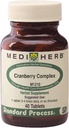 MEDIHERB Cranberry Complex -Encourage Sunn Urin Tract funksjon - Fremme sunn flora i urinveien Tract - naturlige ingredienser - organiske herbal kosttilskudd - laget i USA - 40 faner