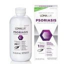 Loma Lux Psoriasis Relief Natural w/Minerals - Multi-Symptom Relief - klinisk proven behandling Dermatolog Utviklet for Psoriasis Vulgaris, Seborrheic Dermatitis, Scalp, Inverse Typer - 8 Fl Oz