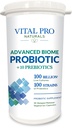 Vital Pro Naturals - Advanced Biome Probiotic Plus Prebiotics 30 kapsler